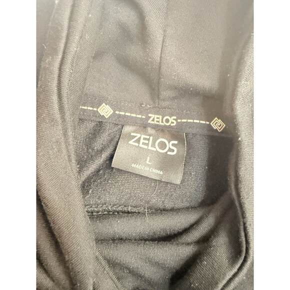 bundle 3- Zelos Athletic sweater  L Black  Pullover Cowl Comfort - Picture 9 of 11